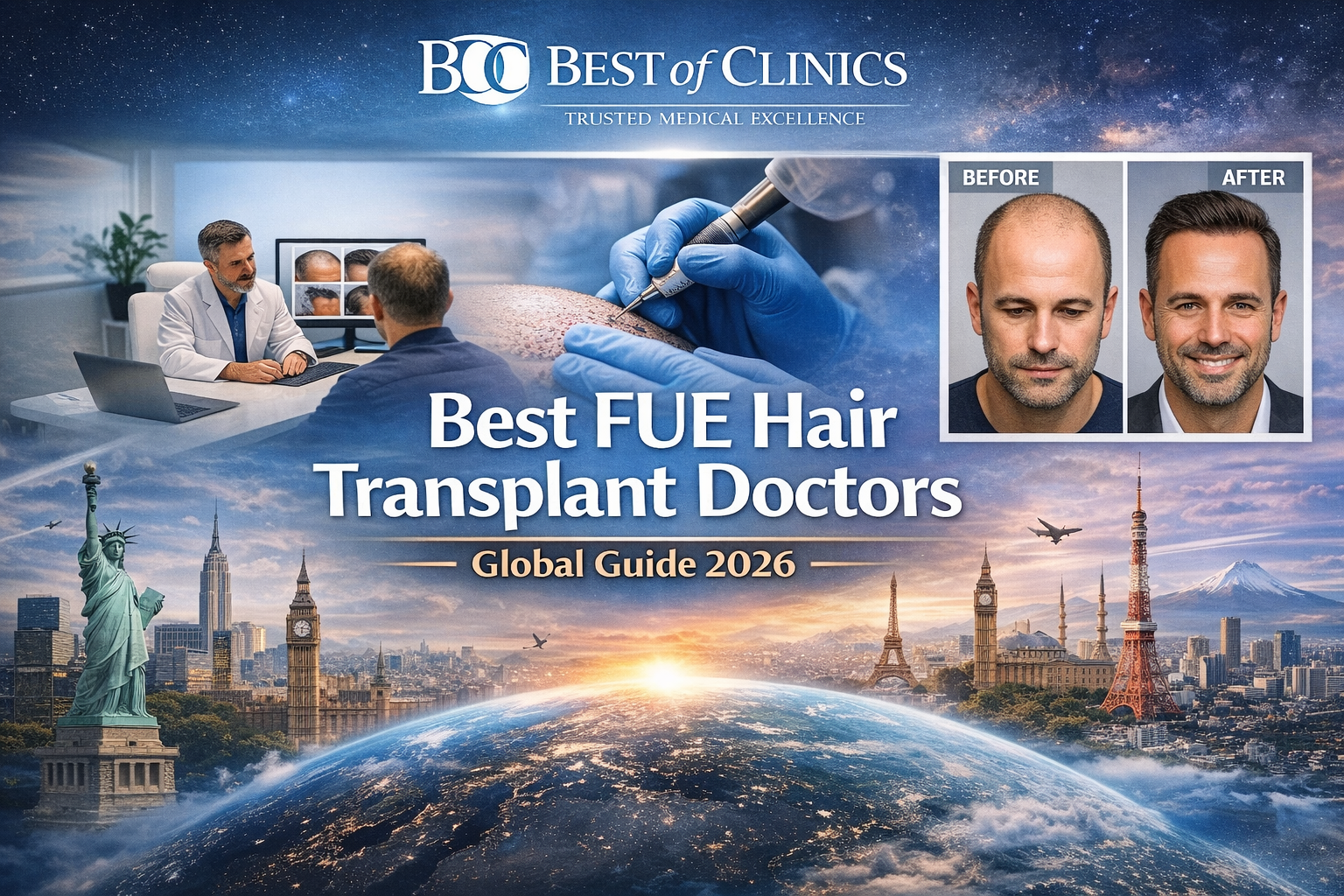 Best FUE Hair Transplant Doctors in the World
